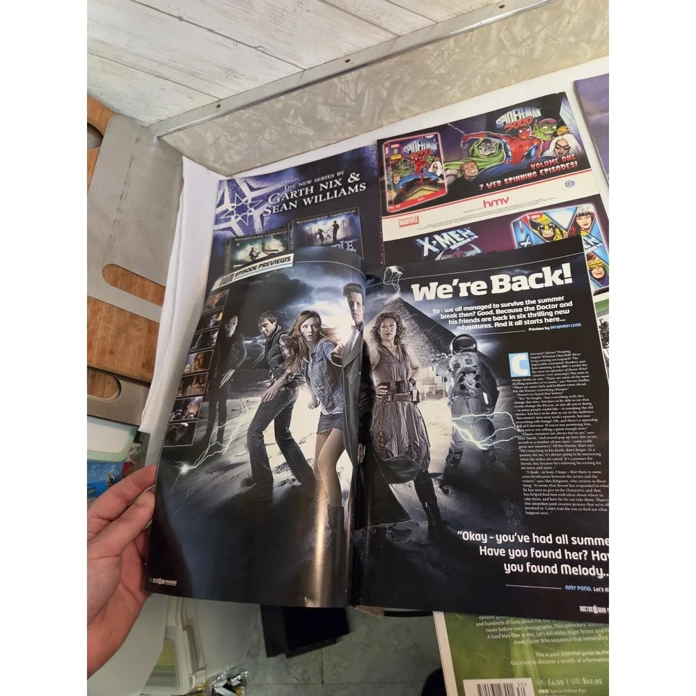 Doctor Who BBC Magazine Lot Of 6 Sci-Fi Mystery
